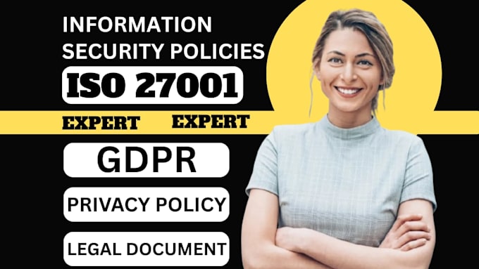 write IT security policies and procedures using iso 27001, policy and procedures