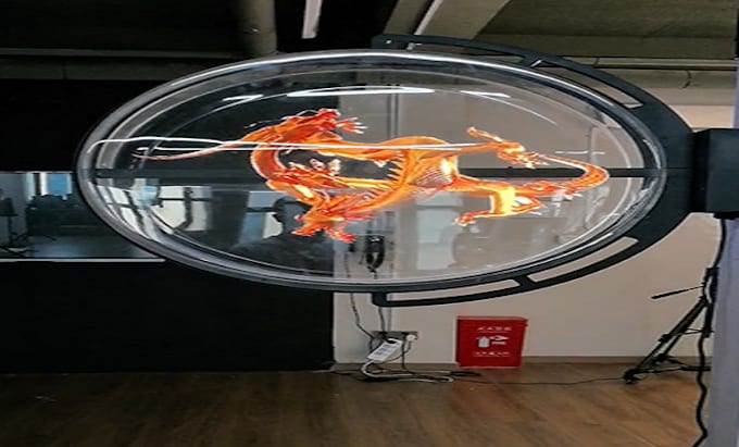create 3d hologram animation,hologram video,hologram fan,futuristic hologram