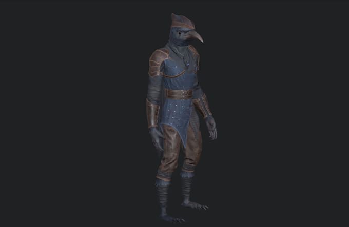 model unity,ue,roblox creature for game,monster, zombie,3d rigging,assets,armor