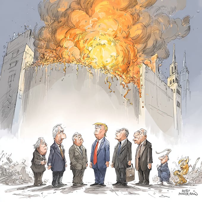 create political and editorial cartoons