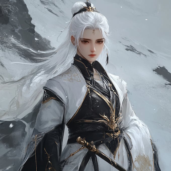 paint concept art and character sheets for you