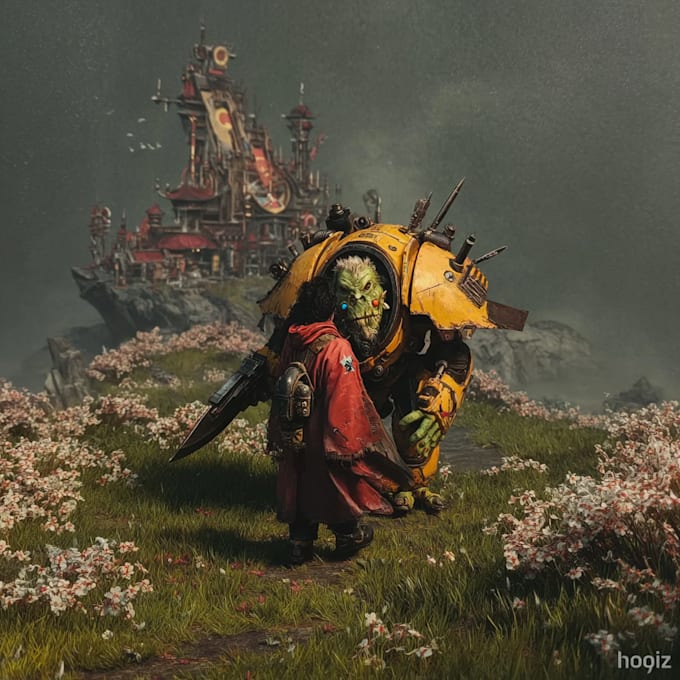 paint your warhammer 40k, board game or dnd miniatures