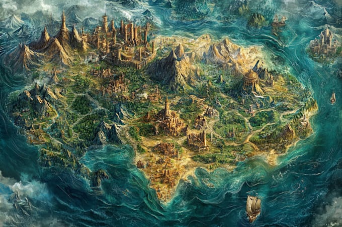 create fantasy maps and city maps