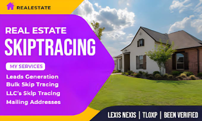 do accurate skip tracing for real estate business