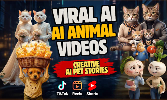 create ai cat video for youtube shorts automation