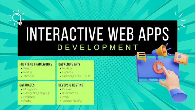 build interactive web applications react threejs webgl