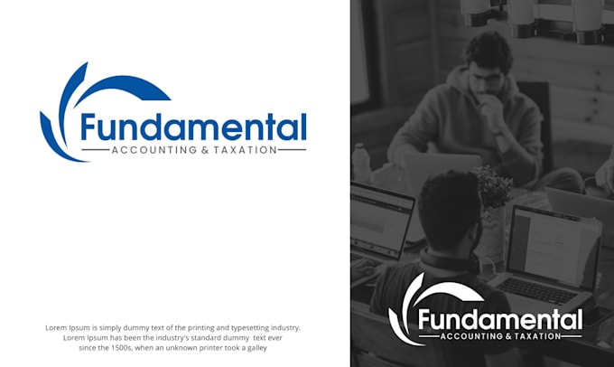 make an professional finance, accounting logo design