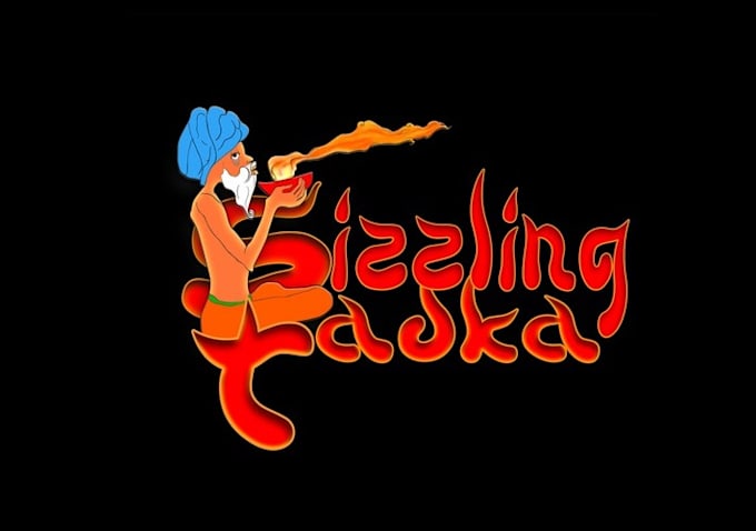 make amazing BBQ team catering restaurant logo bourbon bar