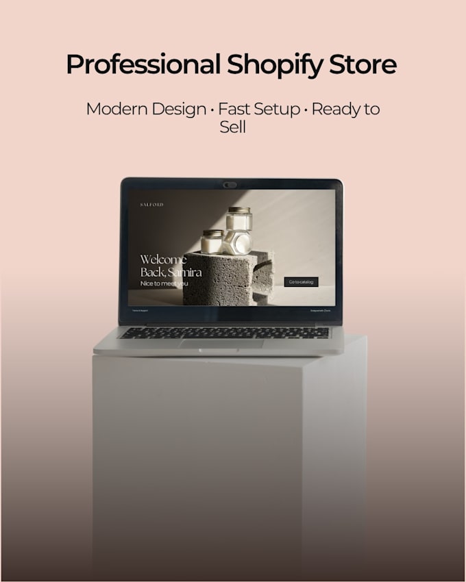 create or redesign your professional shopify store