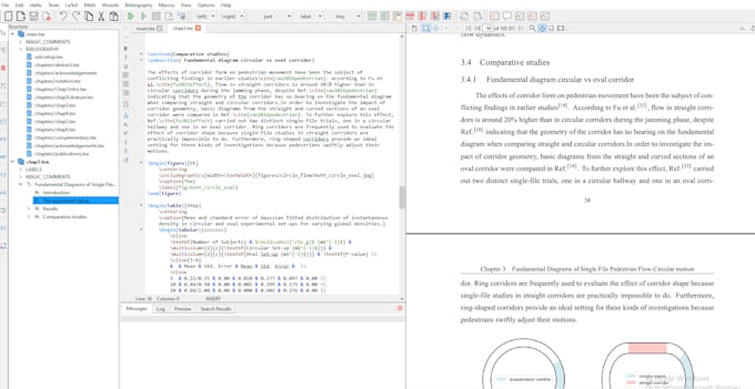 do data formatting and editing