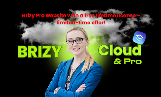 create a website using brizy pro and brizy cloud