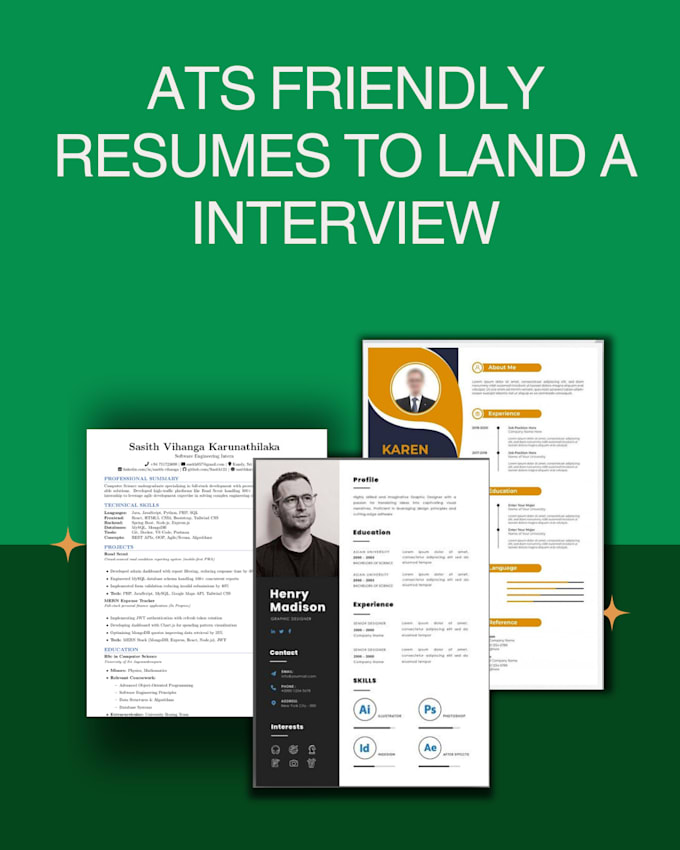 design ats friendly latex resumes