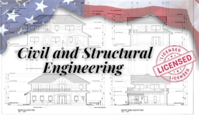 Civil and structural engineering designs with pe stamp by Troy_james12 ...