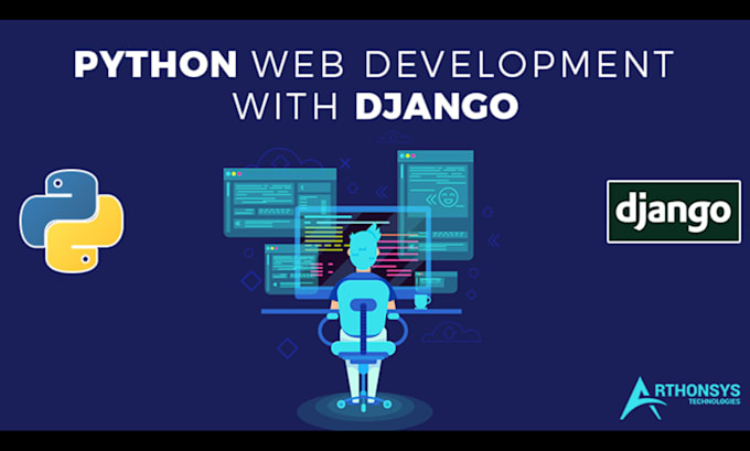 develop responsive python web applications using django, flask