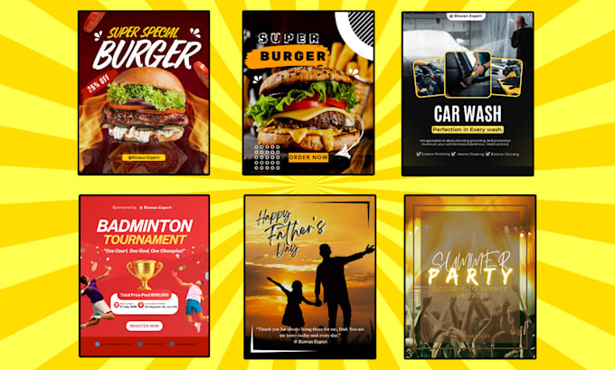 design attractive and persuasive door hangers for local advertising