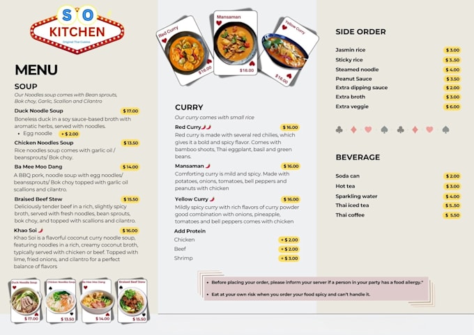 create and update your restaurant menu on delivery platforms