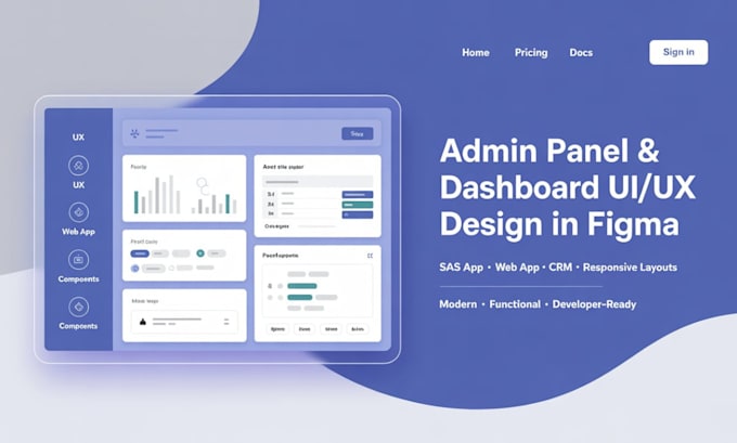 design admin panel dashboard ui ux design web app ui saas app design by figma