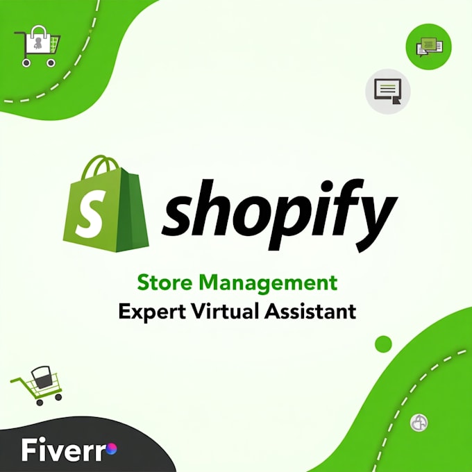 manage your shopify store as a professional virtual assistant
