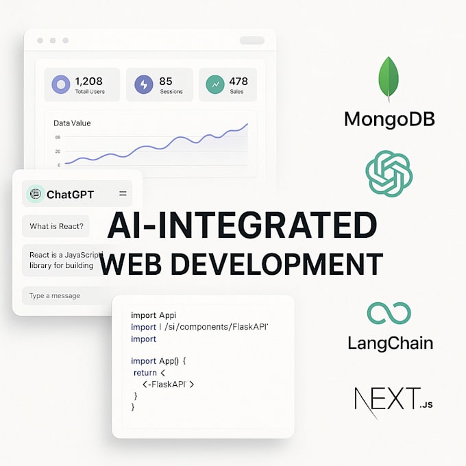 build full stack web apps with ai and llm integration