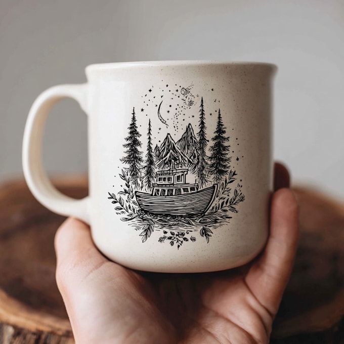 make  a mug or coffee mug design