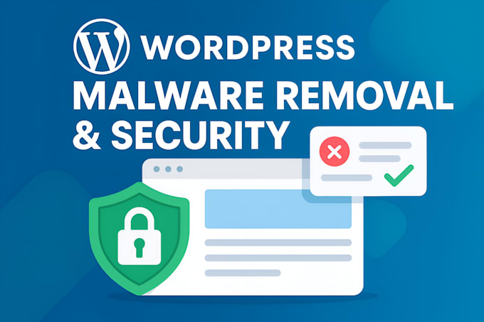 perform wordpress malware removal and security installations