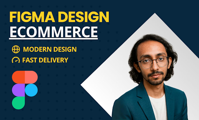 design modern ecommerce website UI in figma