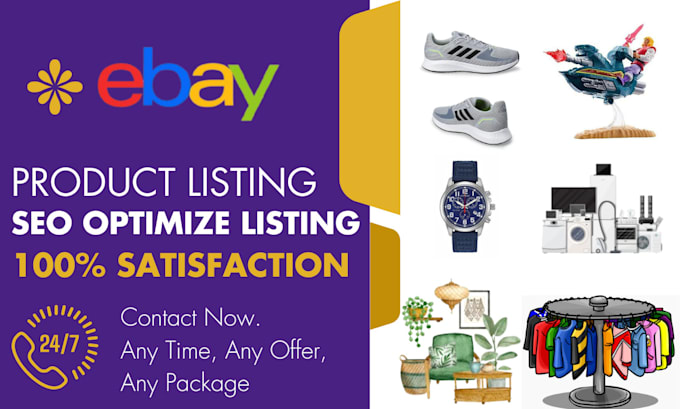 do ebay listing, ebay seo listing, ebay product listing, ebay lister