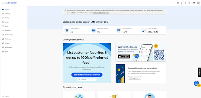 be walmart expert, walmart 2 step dropshipping va