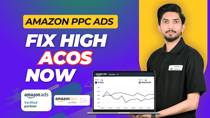 manage, optimize amazon PPC campaign, amazon ads campaign management expert