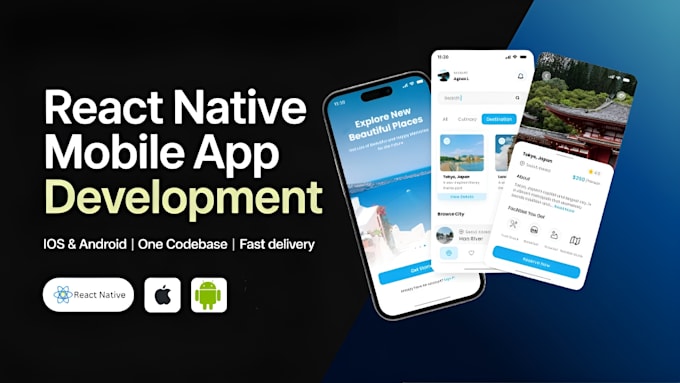 Develop fast mobile app for ios and android with react native by ...
