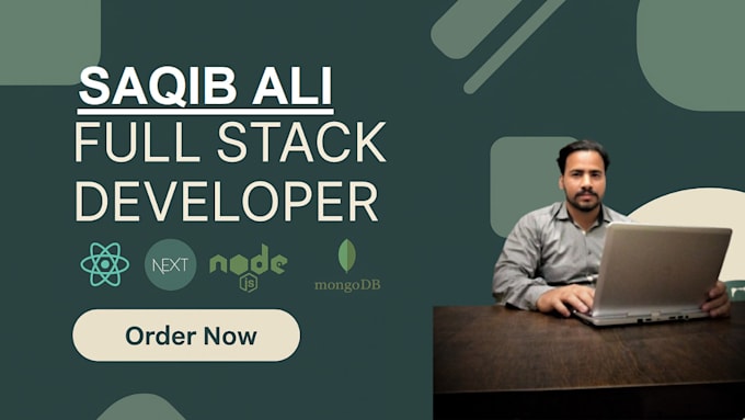 be front end web developer for frontend,full stack, static website