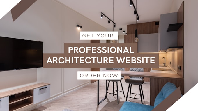 create a professional architecture wordpress website