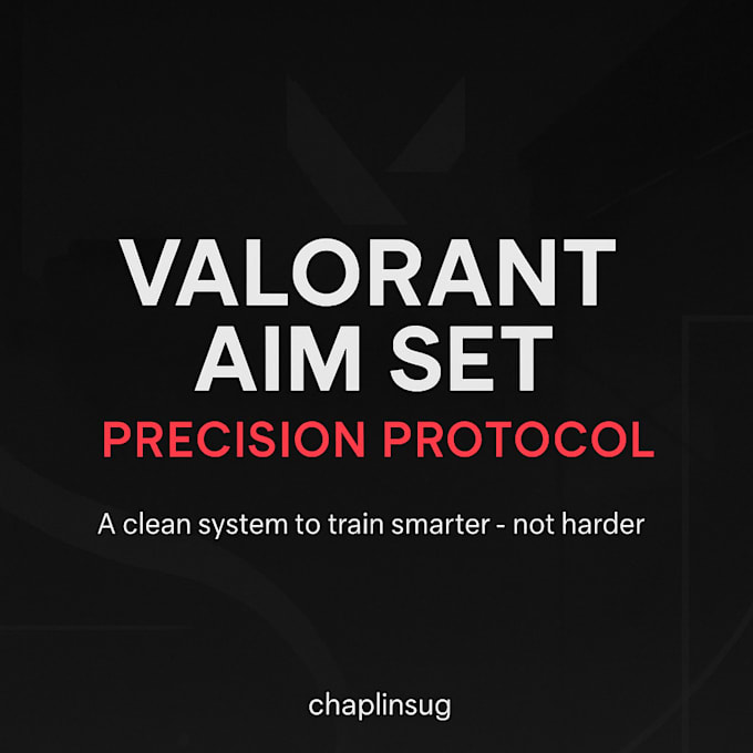 send you a valorant aim training set with drills and tracker