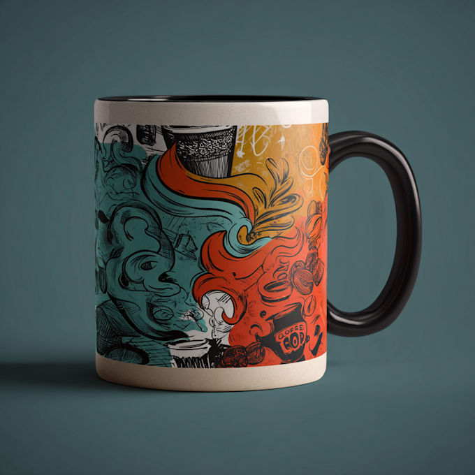 draw a mug or coffee mug design
