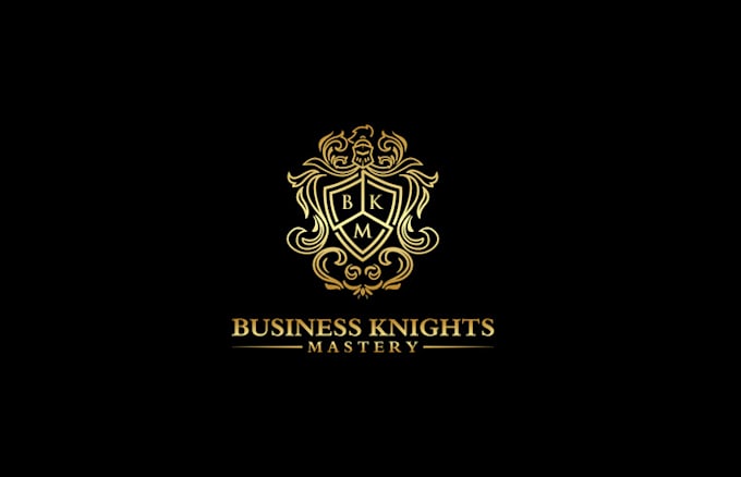 design business knights mastery logo