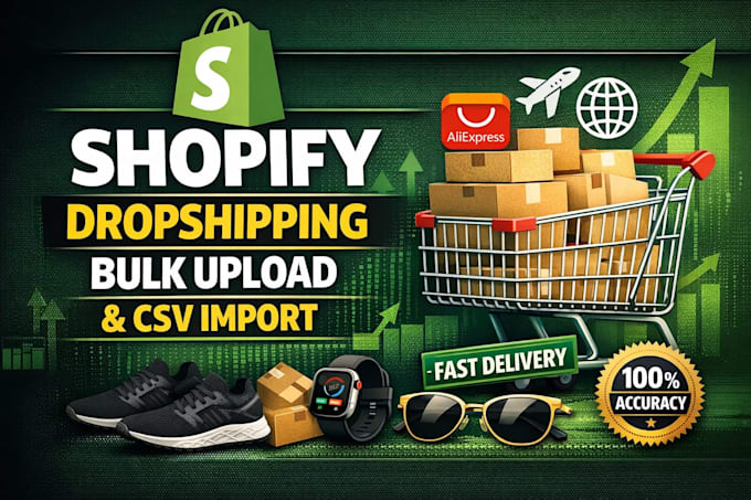 shopify cvs products upload and inventory setup