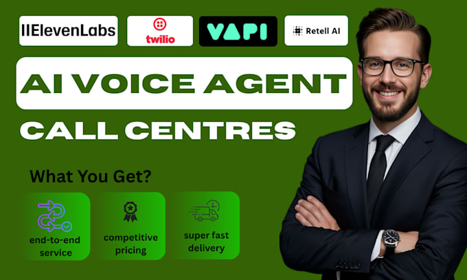 Setup ai voice agent for cold calling, inbound and outbound calls with ...