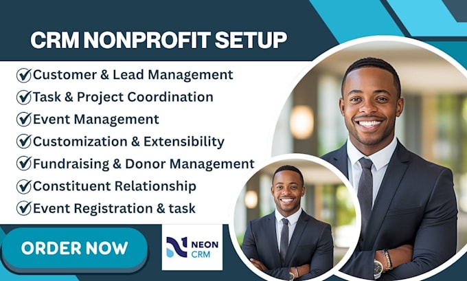 setup  crm nonprofit blackbaud crm neon crm pipedrive infoflo givelife365 qomon