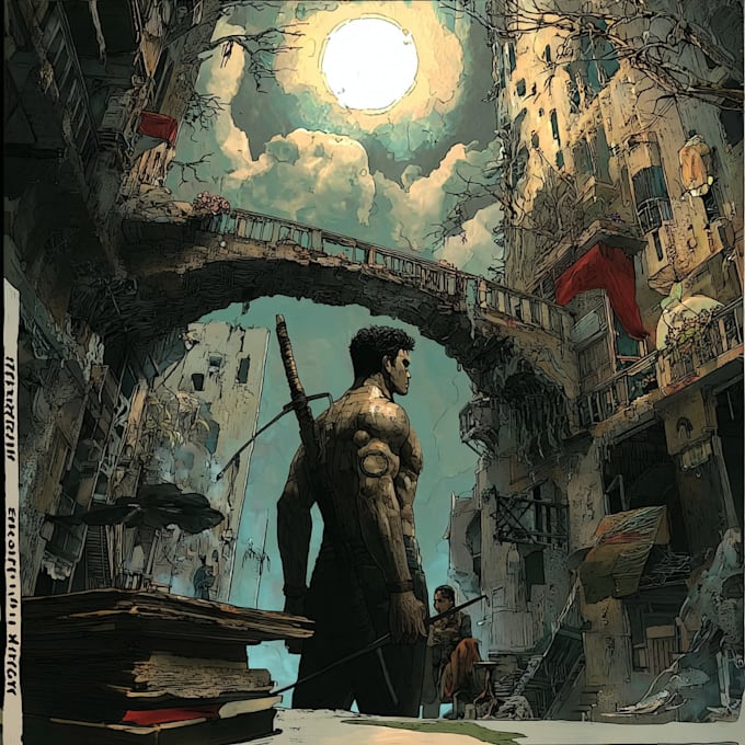 do comic books, splash pages, comic cover art