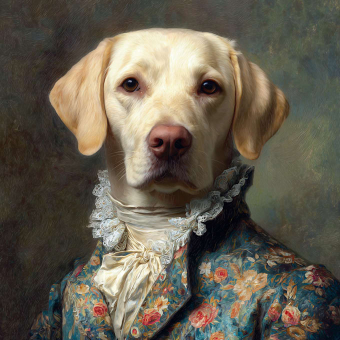 a portrait for your pet, any animal