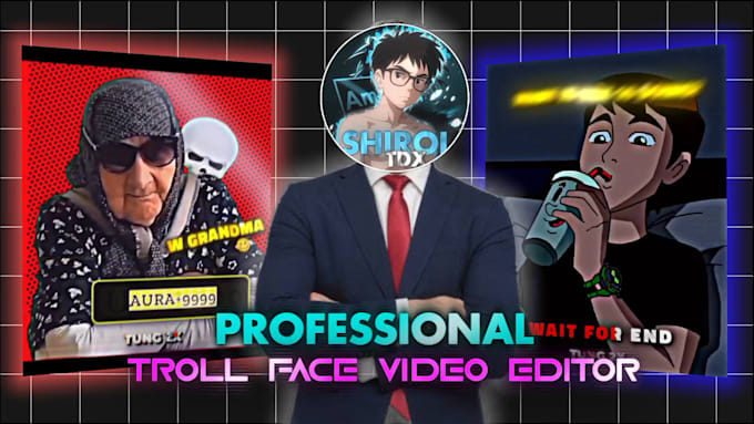 edit professional troll face shorts and reels