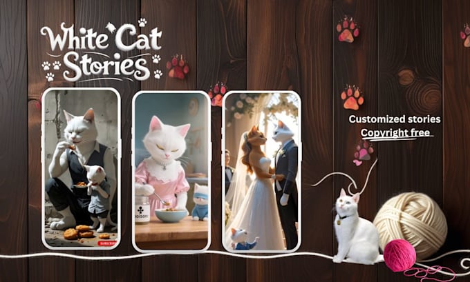 create ai generated cat story videos