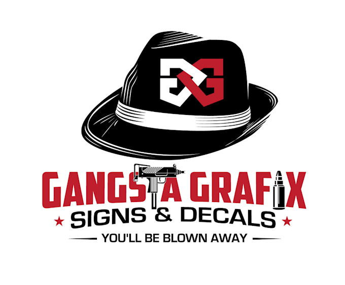 design a proffesional gun, mafia, gangstar logo