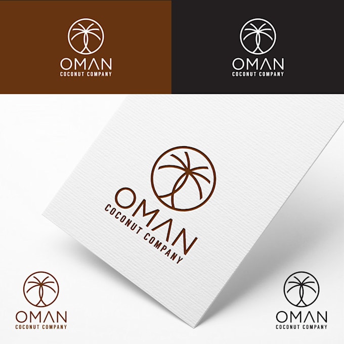 do modern professional coconut water logo