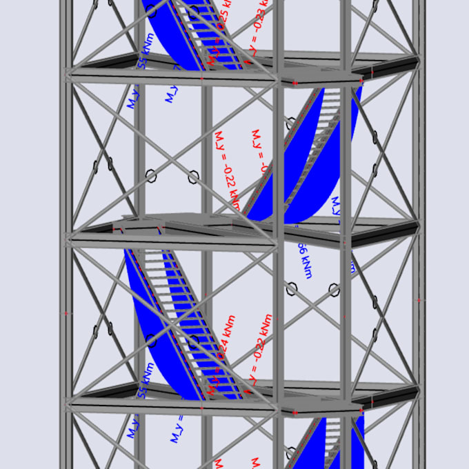 do structural steel analysis, optimization, design in scia engineer