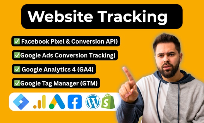 setup google analytics 4, GTM, and advanced event tracking