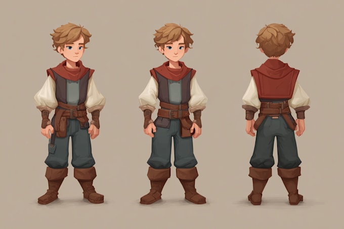 do unique 2d game characters, animations, and nfts