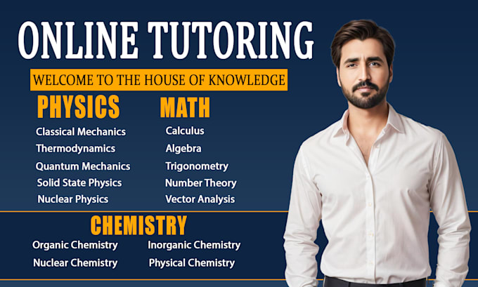 be your math, physics, english, bio tutor