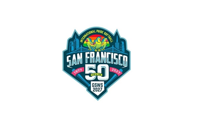 make super softball tournament logo for san francisco