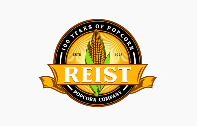 design craft timeless popcorn legacy logo